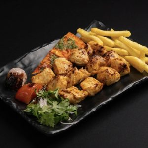 Shish Tawouk Meal Abu Zouz Restaurant Dubai